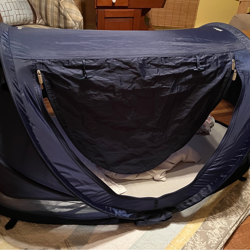 Joovy Gloo Regular Blue Portable Travel Bed